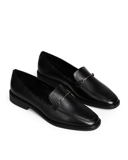 Mocasín Negro Herraje 12408